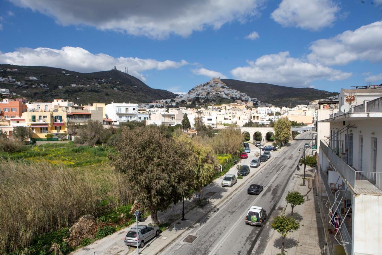 Dounavis Homes - The Ano Syros View Ermoupoli Bagian luar foto